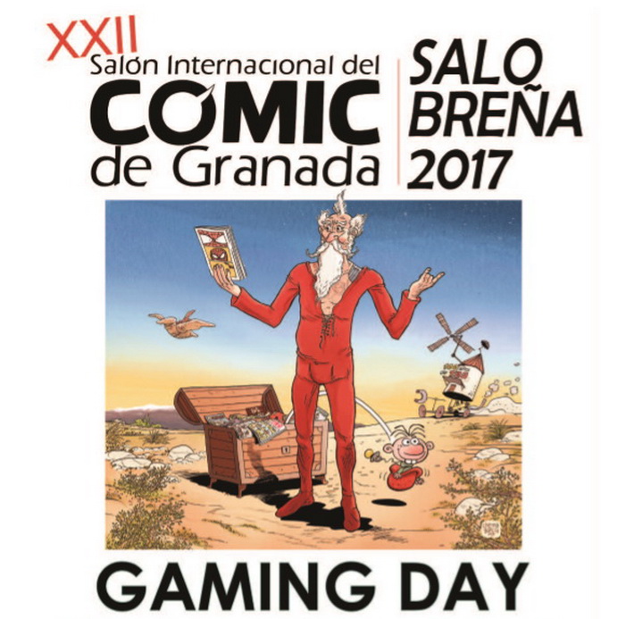El Salón del Comic de Granada “Gaming Day” se celebra en Salobreña  el 29 de Julio